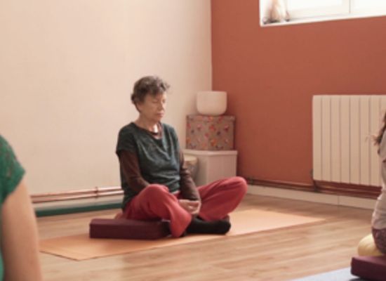PERSONAS HACIENDO CHICKUNG EN SALA - TERAPIA CORPORAL CON YOGA Y CHI KUNG